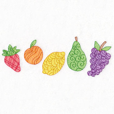 Spectrum of Flavor Fruit Border