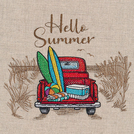 Hello Summer Retro Truck Medley