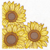 Glorious Sunflower Corner