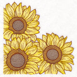 Glorious Sunflower Corner