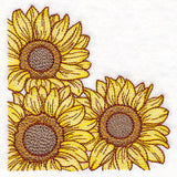 Glorious Sunflower Corner