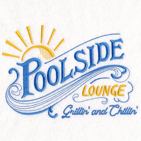 Poolside Lounge Market Sign