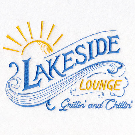 Lakeside Lounge Market Sign