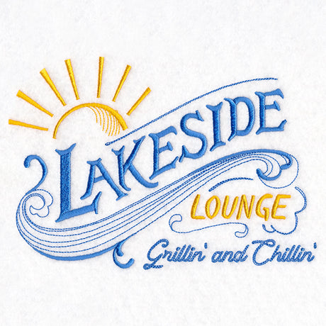 Lakeside Lounge Market Sign