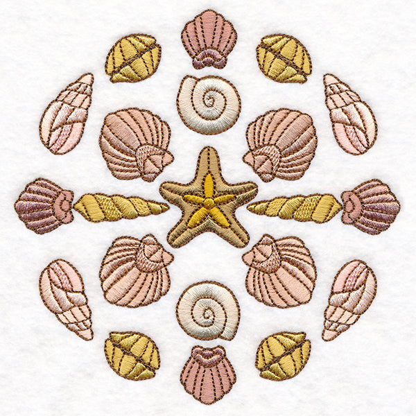 Sea Shells of Summer Circle