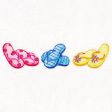 Sizzling Summer Border - Flip Flops