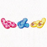 Sizzling Summer Border - Flip Flops