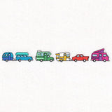 Sizzling Summer Border - Vintage Cars