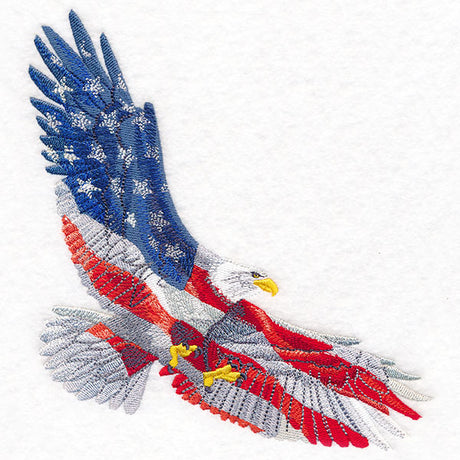 Old Glory Bald Eagle