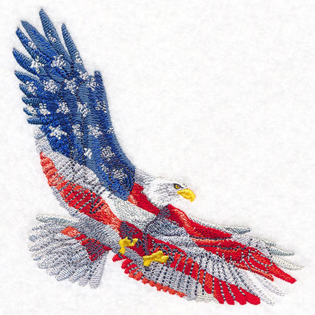 Old Glory Bald Eagle