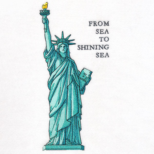 From Sea to Shining Sea Statue of Liberty