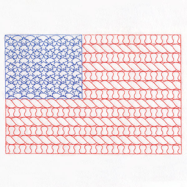 United States Flag (Double Run)