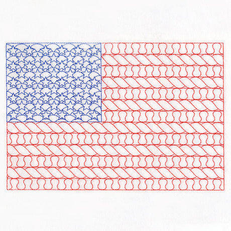 United States Flag (Double Run)