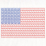 United States Flag (Double Run)