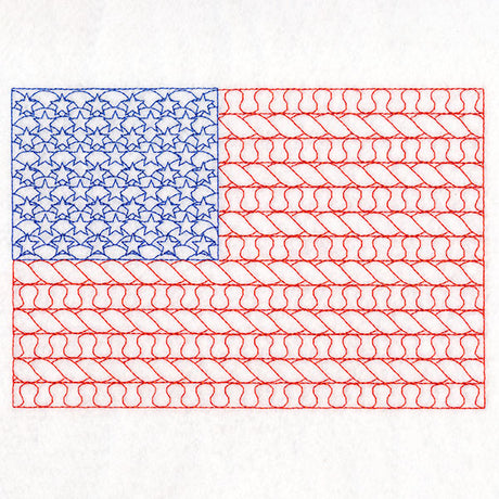 United States Flag (Double Run)