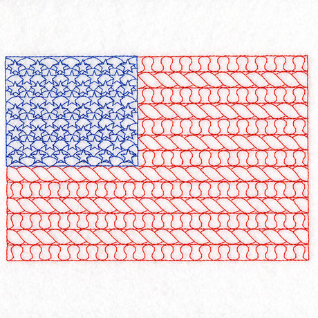 United States Flag (Double Run)