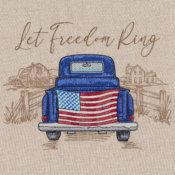 Let Freedom Ring Retro Truck Medley