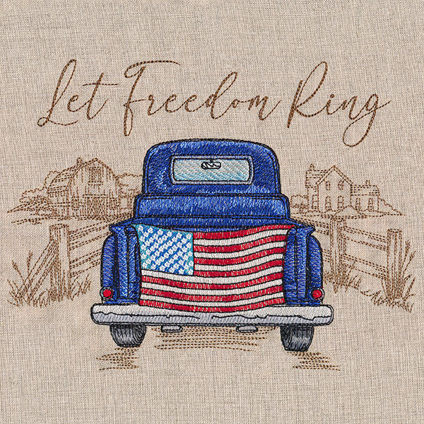 Let Freedom Ring Retro Truck Medley