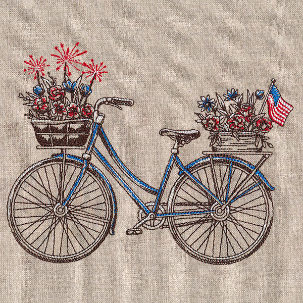 Market Bicycle - Americana Blooms