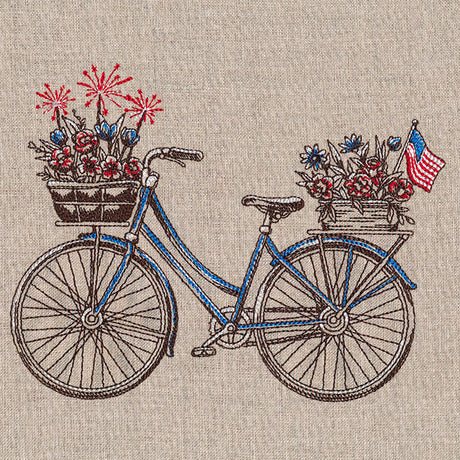 Market Bicycle - Americana Blooms