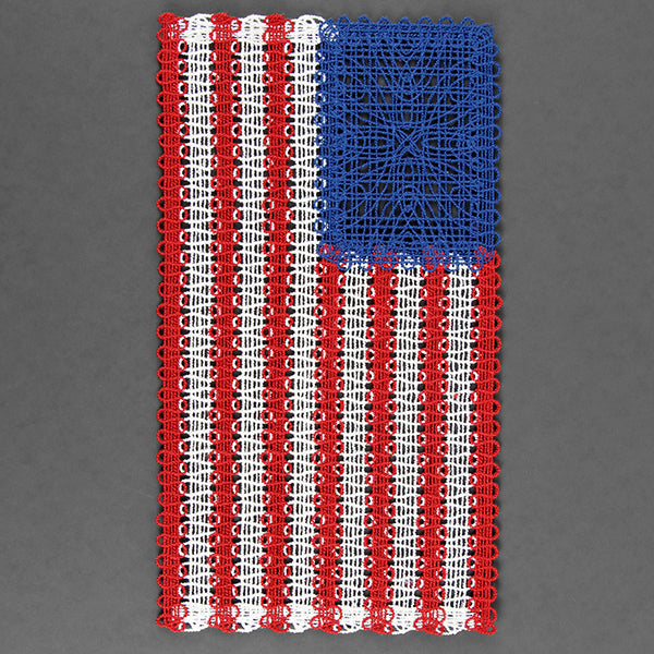 United States Flag (Battenburg Lace)