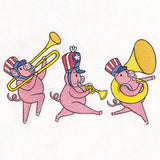 Americana Farm Parade - Pig Marching Band