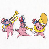 Americana Farm Parade - Pig Marching Band