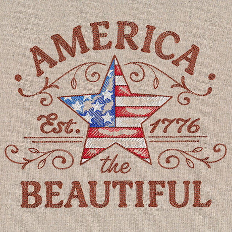 America the Beautiful Market Sign