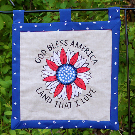 God Bless America Sunflower