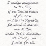 Pledge of Allegiance Script