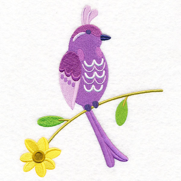Summer Fun Bird and Flowers 5