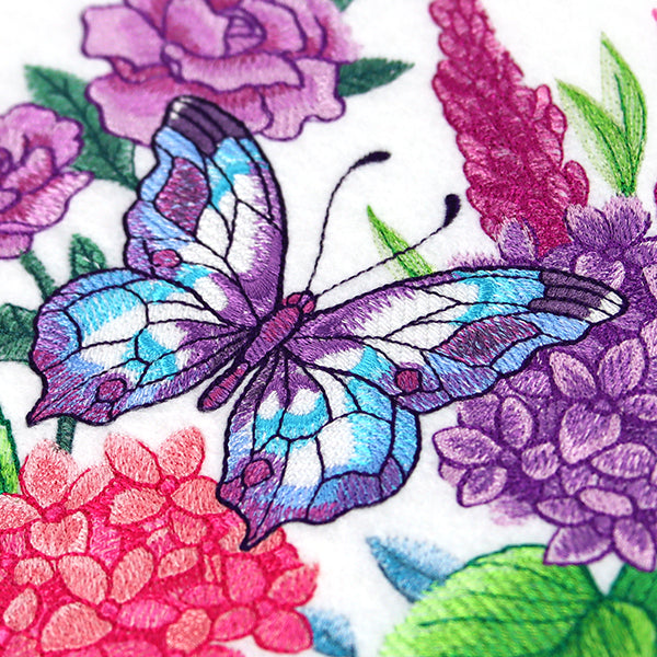 Heavenly Hydrangeas and Butterfly Bouquet