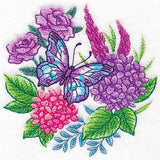 Heavenly Hydrangeas and Butterfly Bouquet
