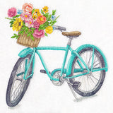 Summer Wildflowers Bouquet Bicycle