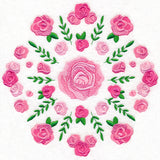 Mesmerizing Rose Medallion