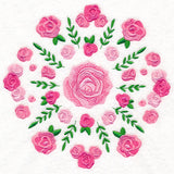 Mesmerizing Rose Medallion