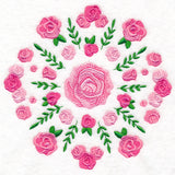 Mesmerizing Rose Medallion