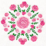 Mesmerizing Rose Medallion