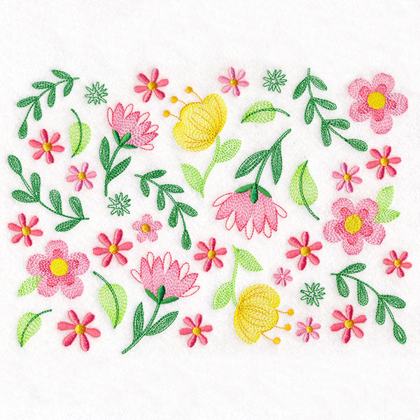 Perfectly Repeatable Flowers in Bloom 1