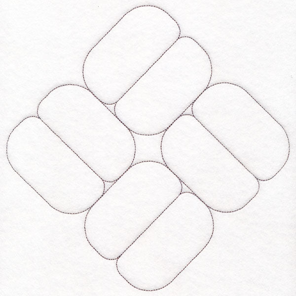 Dimensional Quilted Patterns 1 (Double Run)