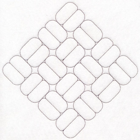 Dimensional Quilted Patterns 1 (Double Run)