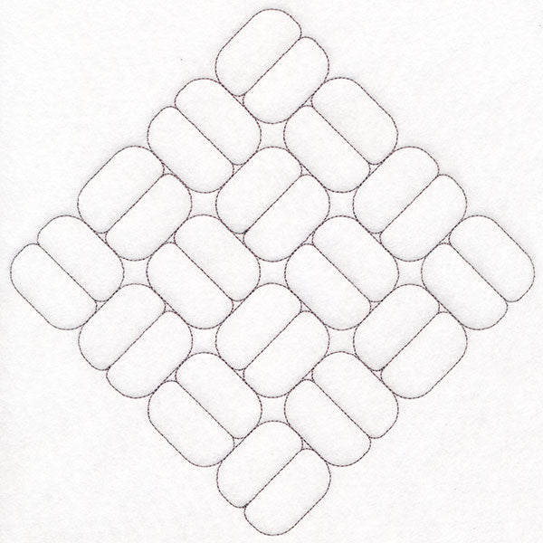 Dimensional Quilted Patterns 1 (Double Run)