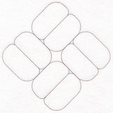 Dimensional Quilted Patterns 1 (Double Run)