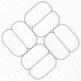 Dimensional Quilted Patterns 1 (Double Run)