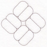 Dimensional Quilted Patterns 1 (Double Run)