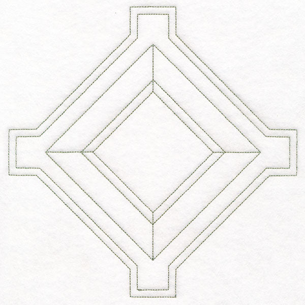 Dimensional Quilted Patterns 2 (Double Run)