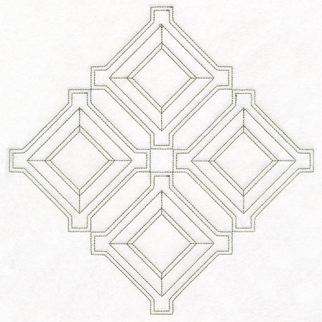 Dimensional Quilted Patterns 2 (Double Run)