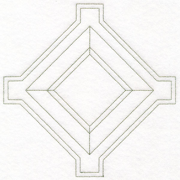 Dimensional Quilted Patterns 2 (Double Run)