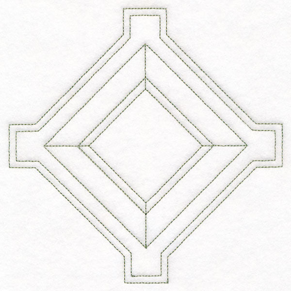 Dimensional Quilted Patterns 2 (Double Run)