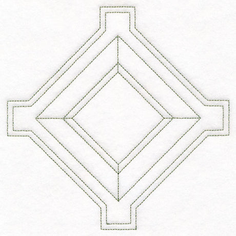 Dimensional Quilted Patterns 2 (Double Run)